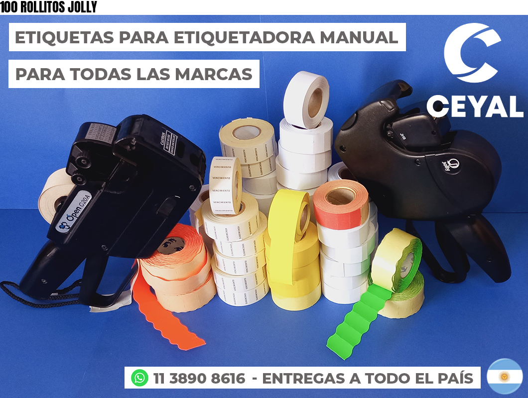 100 ROLLITOS JOLLY