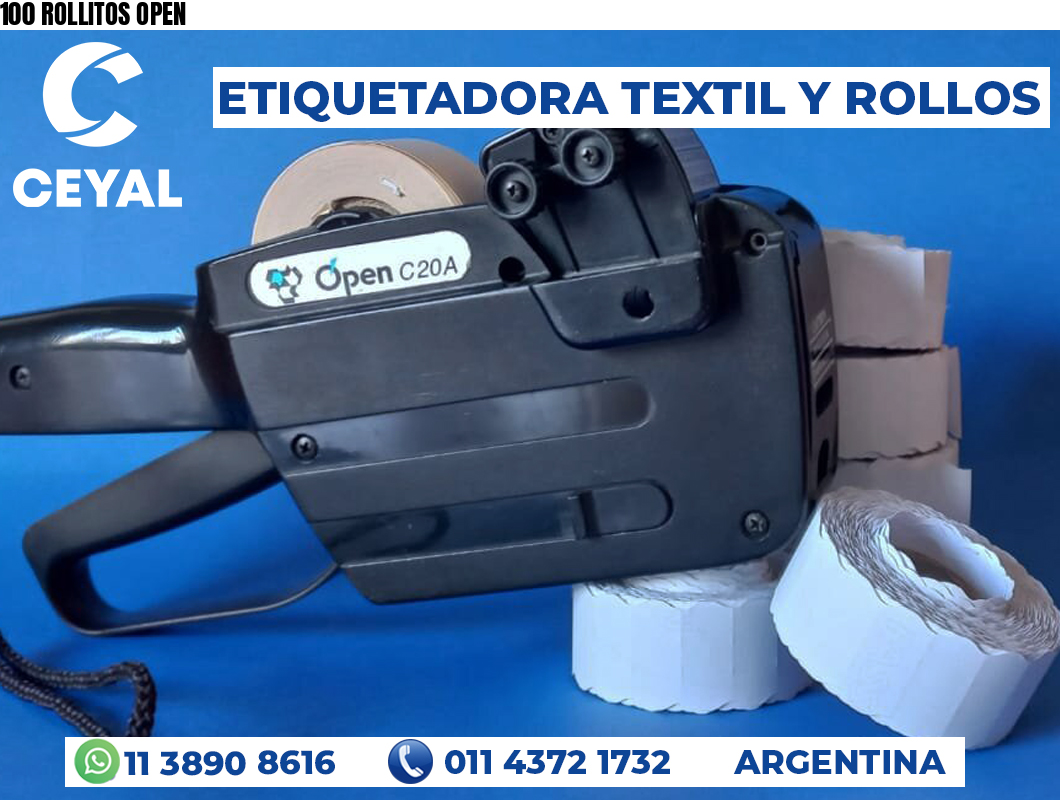 100 ROLLITOS OPEN