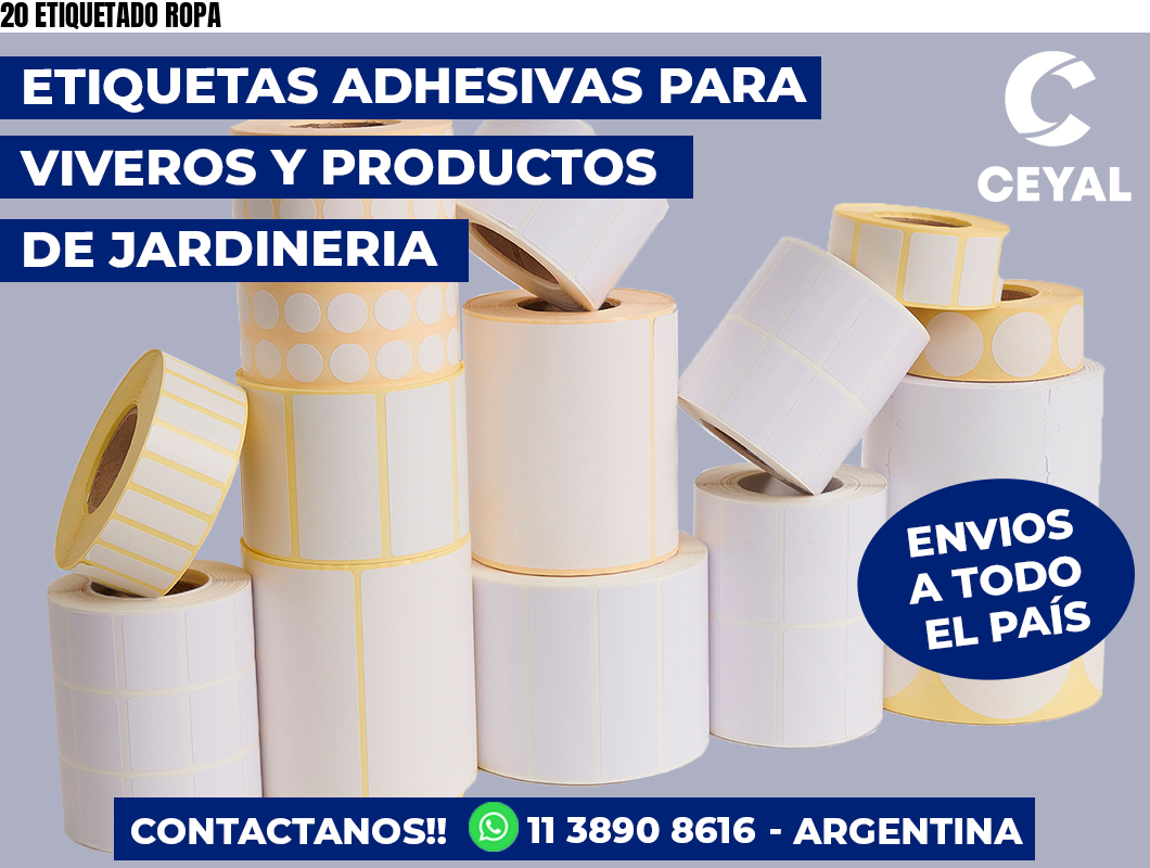 20 ETIQUETADO ROPA