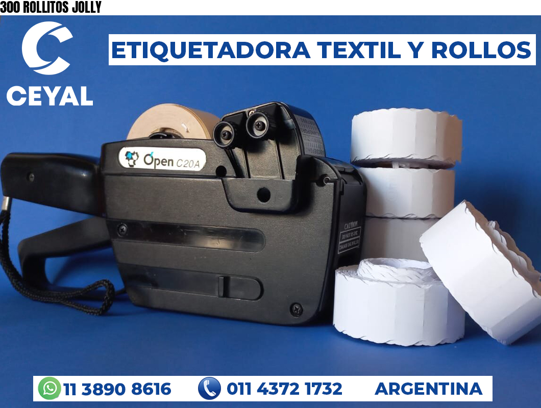 300 ROLLITOS JOLLY