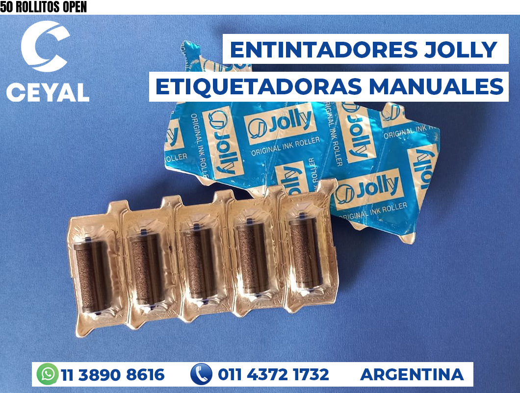 50 ROLLITOS OPEN