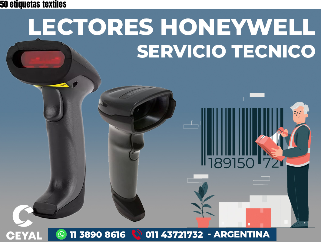 50 etiquetas textiles