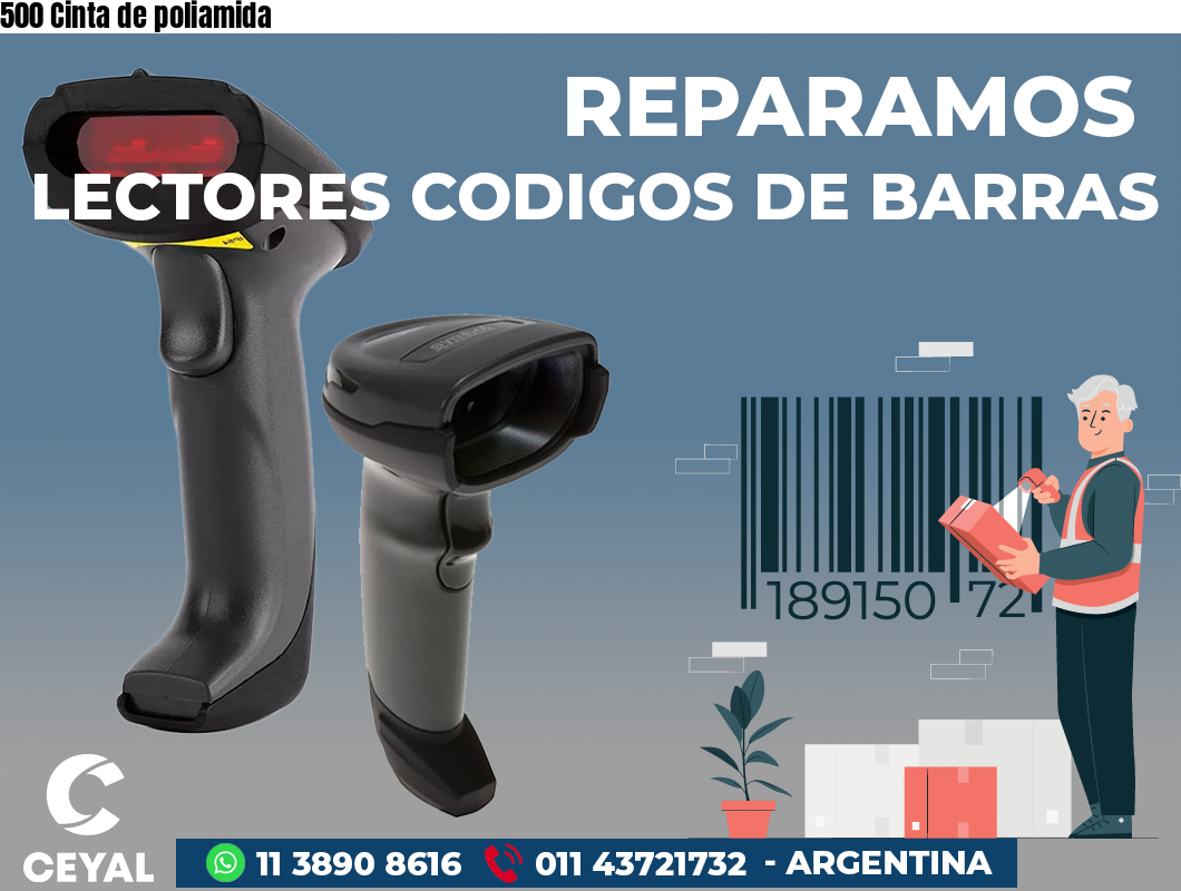 500 Cinta de poliamida