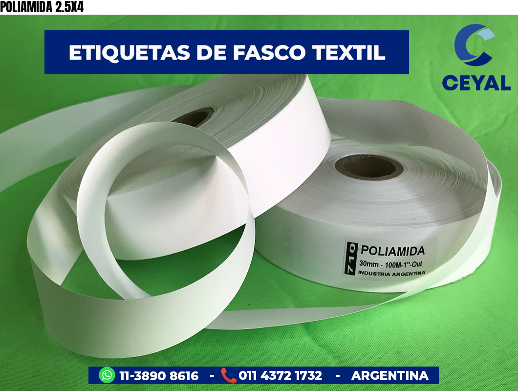 POLIAMIDA 2.5X4