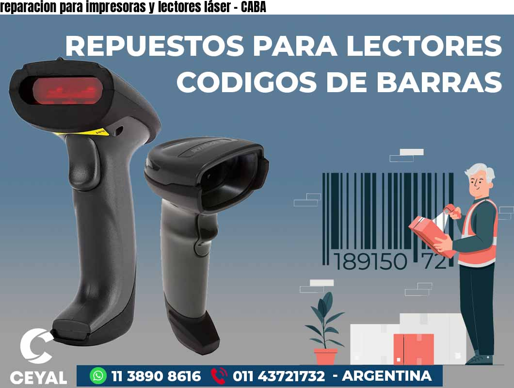 reparacion para impresoras y lectores láser - CABA