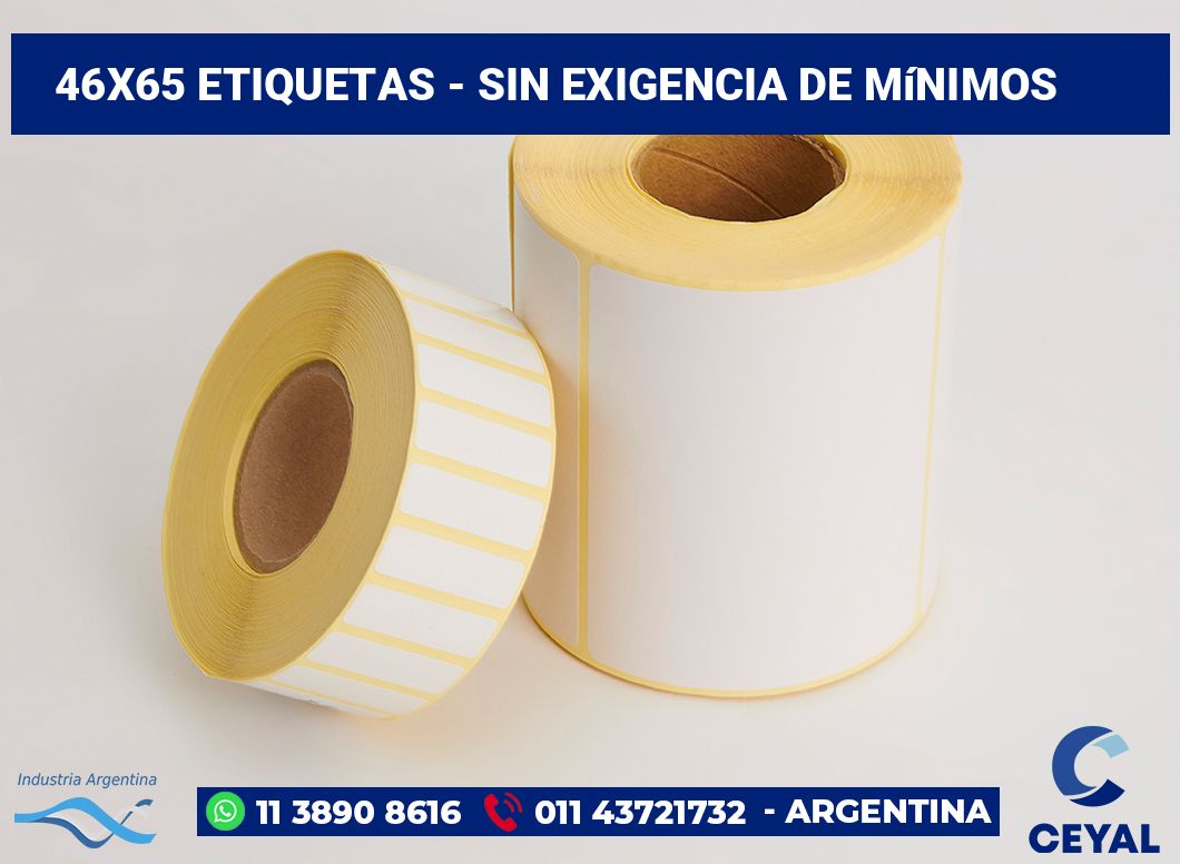 46x65 Etiquetas