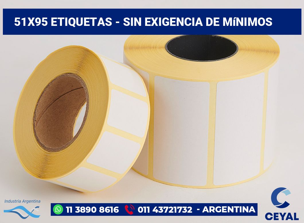 51x95 Etiquetas