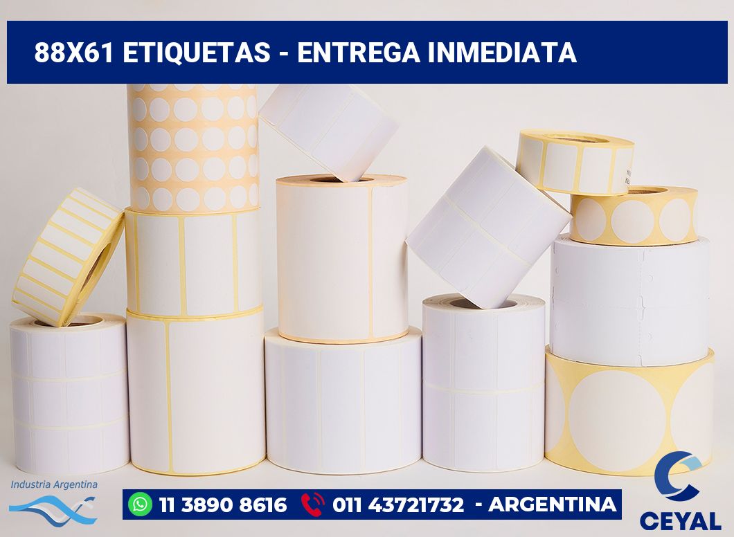88×61 Etiquetas