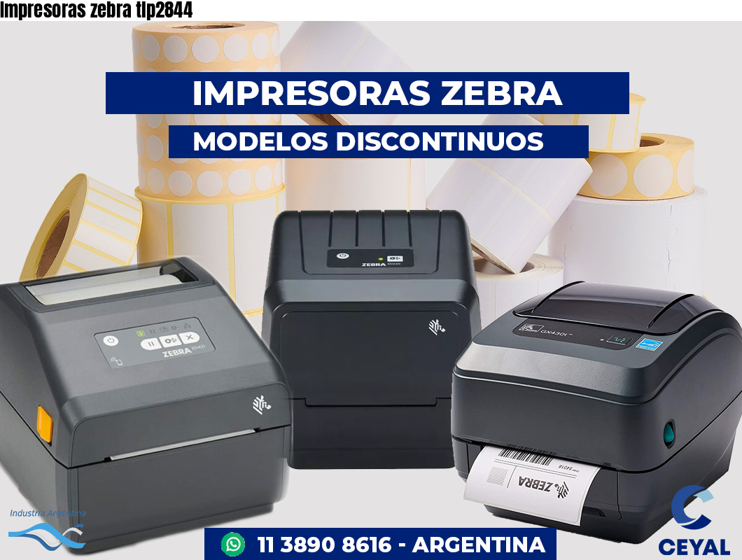 Impresoras zebra tlp2844