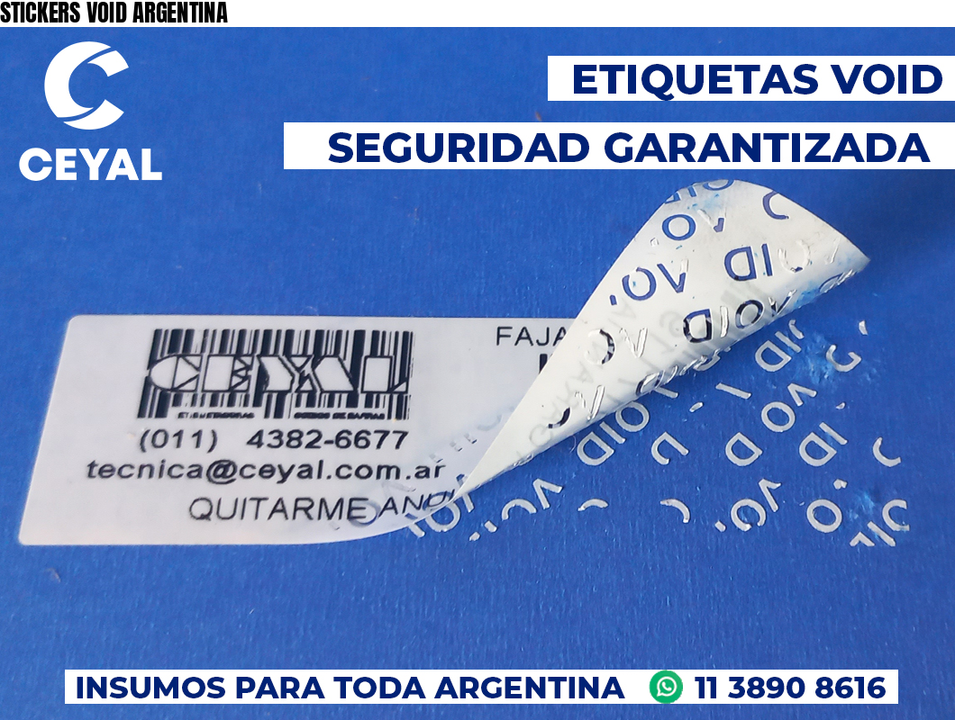 STICKERS VOID ARGENTINA