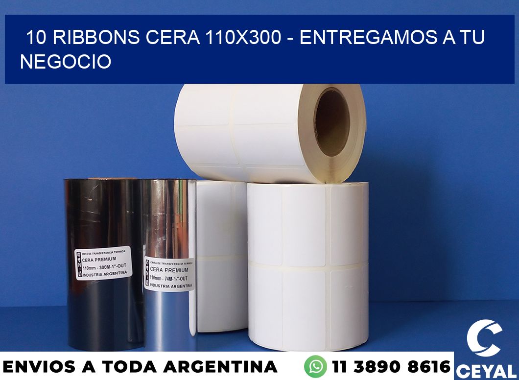 10 Ribbons cera 110×300 – entregamos a tu negocio