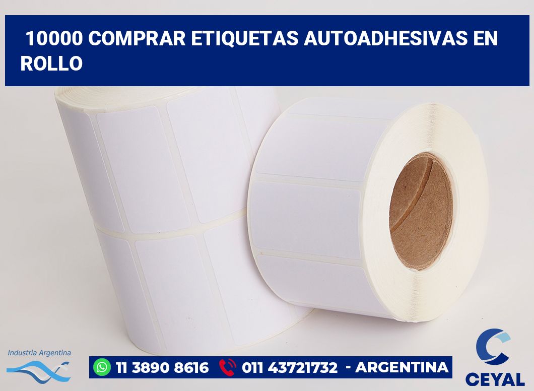 10000 Comprar etiquetas autoadhesivas en rollo