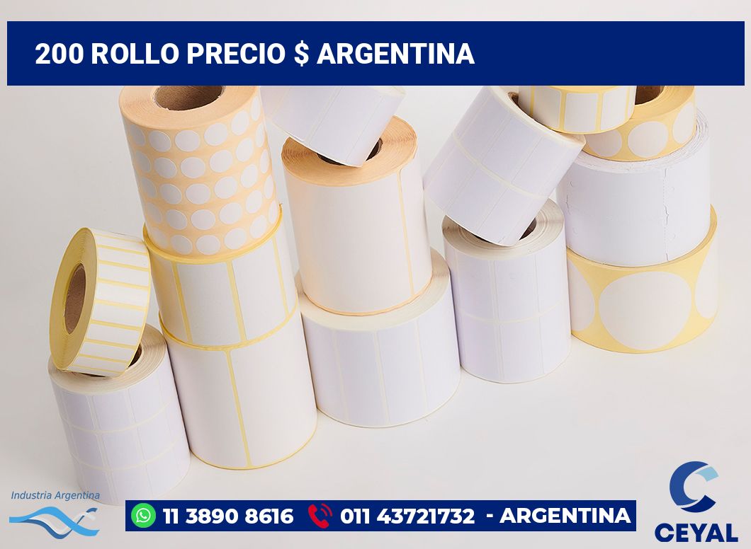 200 Rollo precio $ argentina