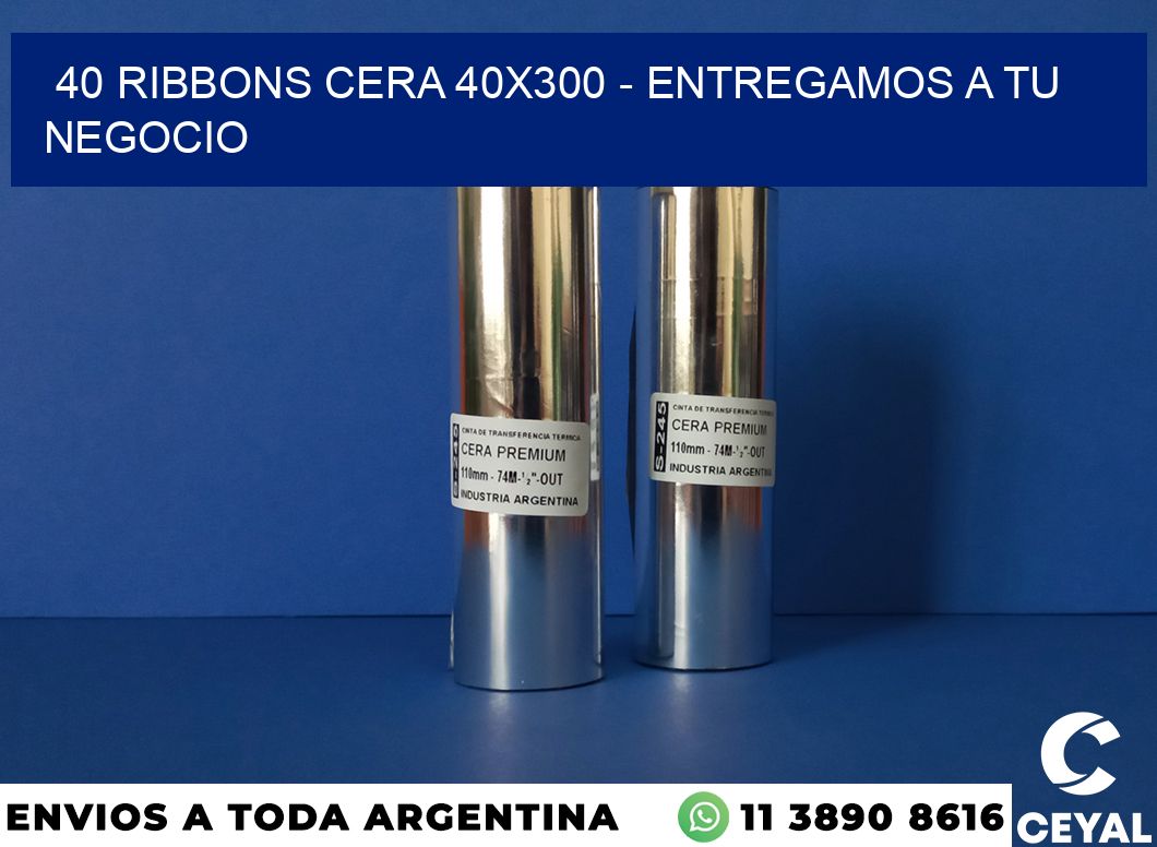 40 Ribbons cera 40×300 – entregamos a tu negocio