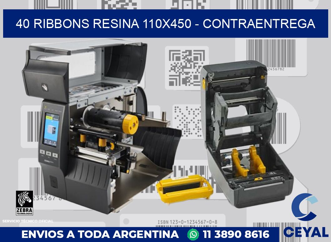 40 Ribbons resina 110x450 - contraentrega