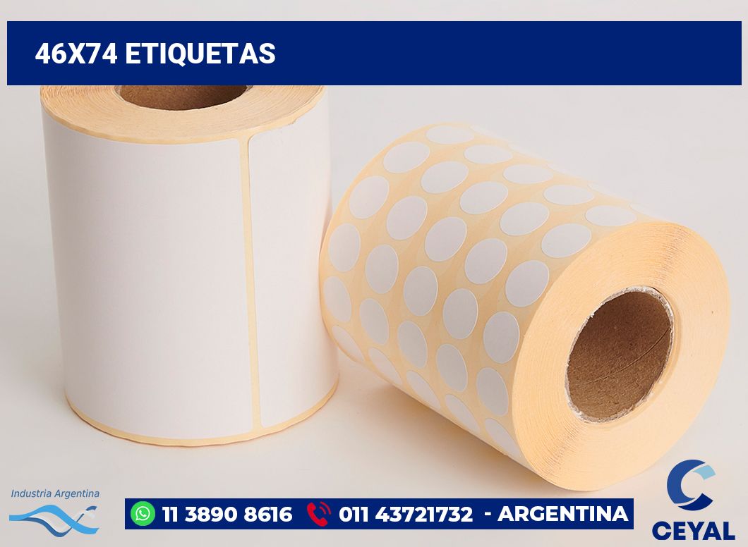 46x74 Etiquetas
