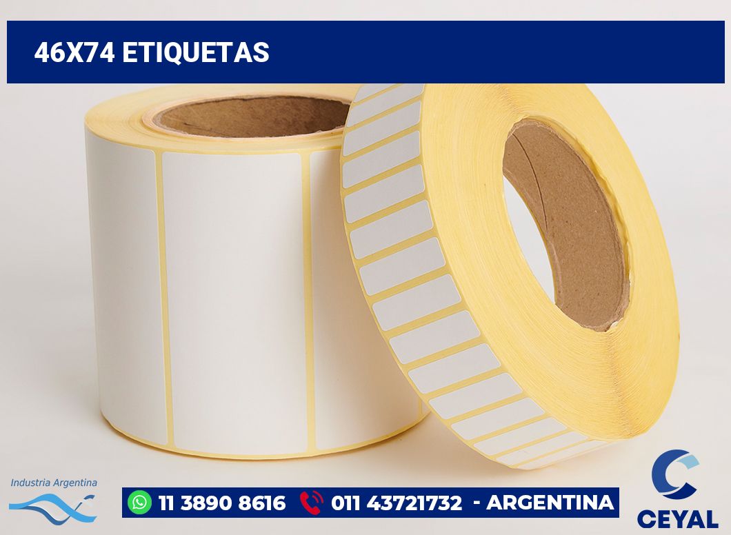 46x74 Etiquetas