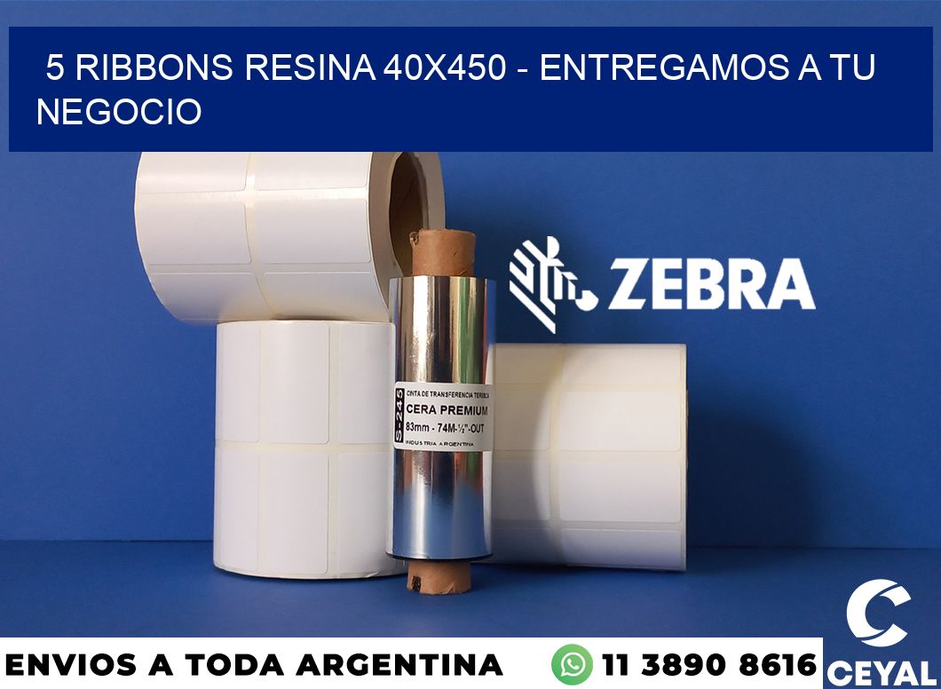 5 Ribbons resina 40x450 - entregamos a tu negocio