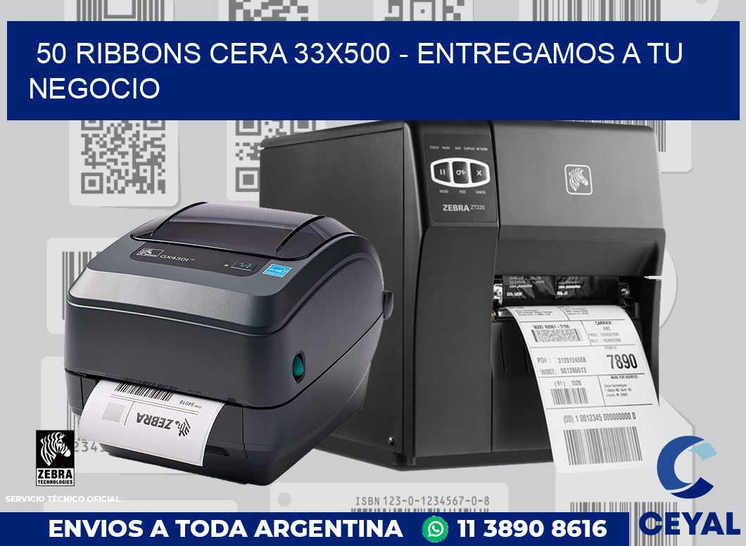 50 Ribbons cera 33x500 - entregamos a tu negocio