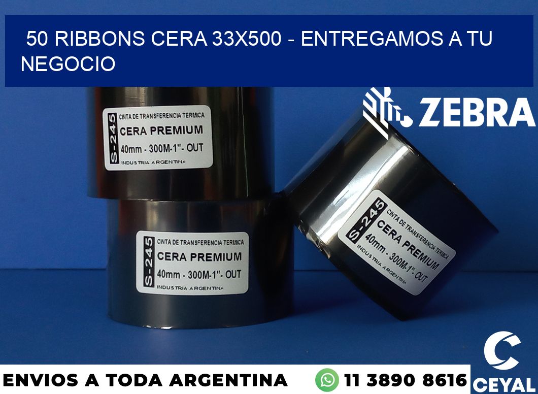 50 Ribbons cera 33x500 - entregamos a tu negocio