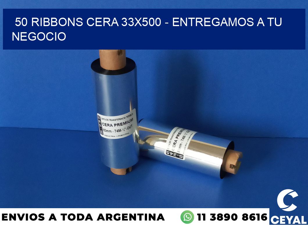 50 Ribbons cera 33×500 – entregamos a tu negocio