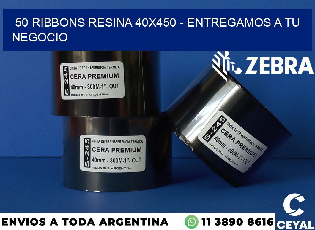 50 Ribbons resina 40x450 - entregamos a tu negocio
