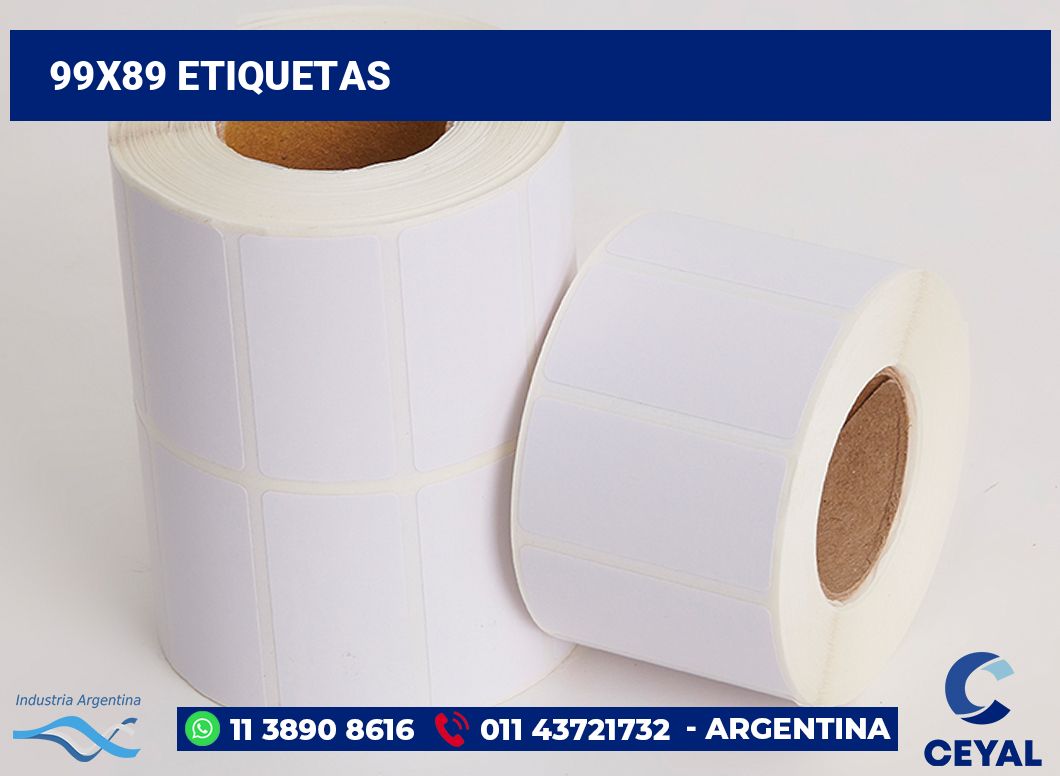 99x89 Etiquetas