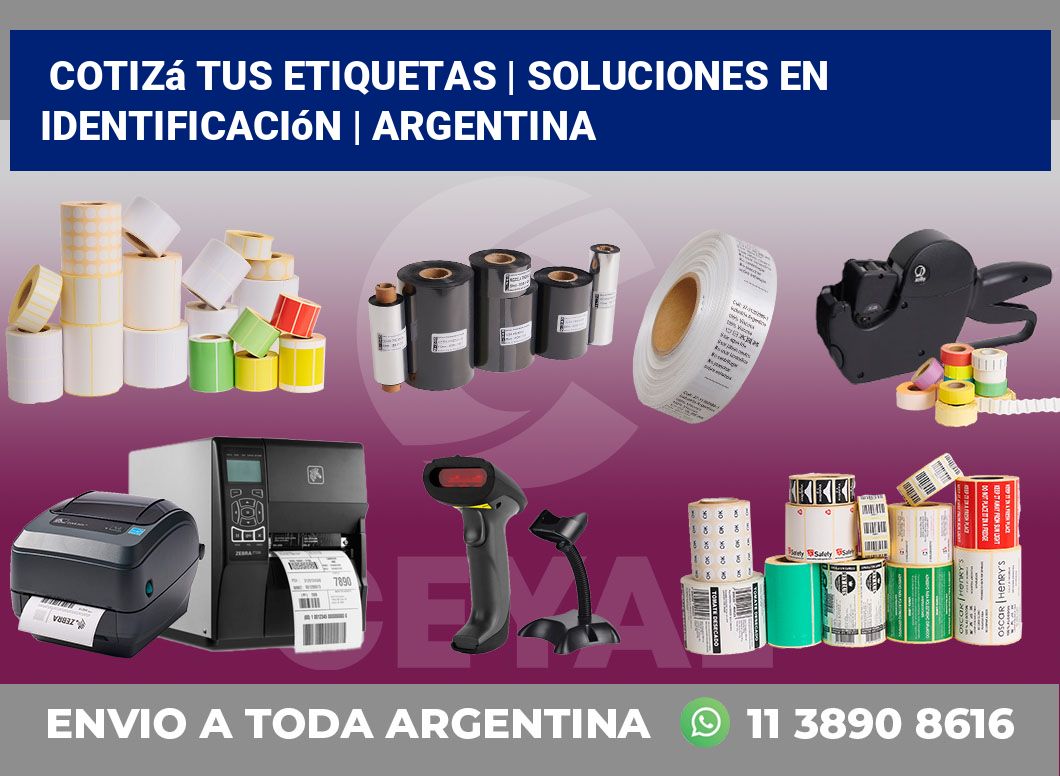 Cotizá tus etiquetas | Soluciones en identificación | Argentina