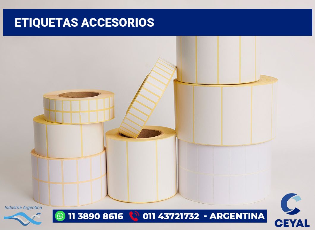 Etiquetas Accesorios