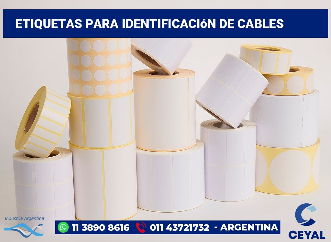 Etiquetas para Identificación de Cables