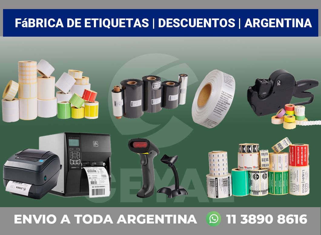 Fábrica de etiquetas | Descuentos | Argentina