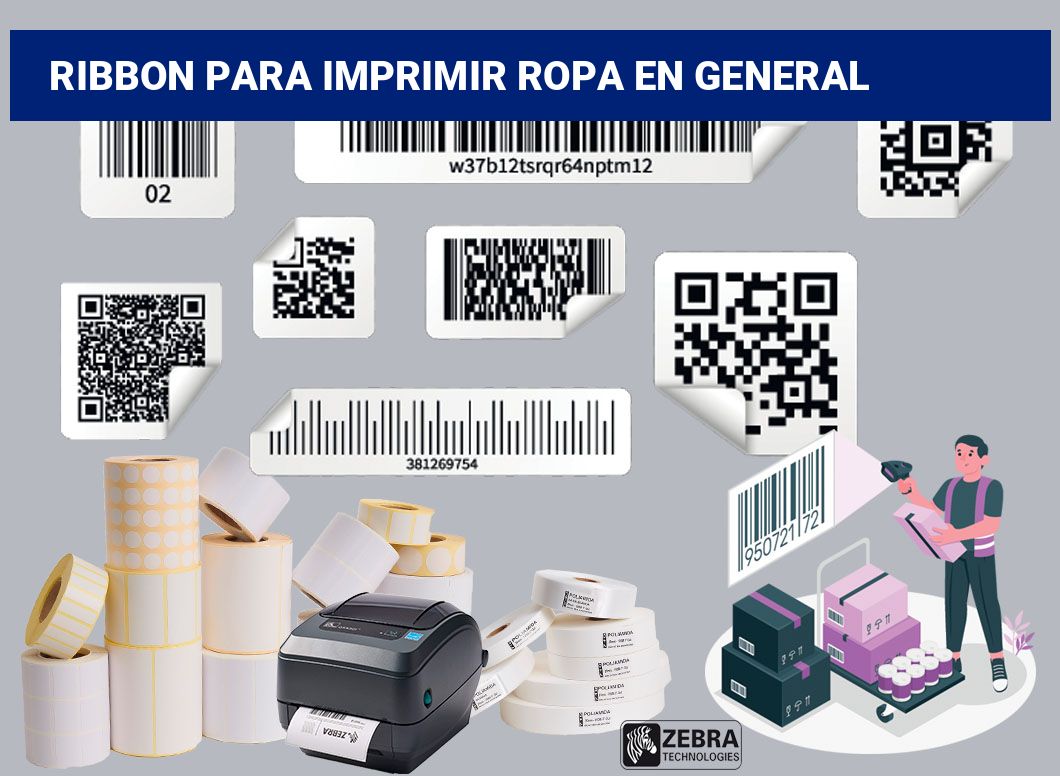 Ribbon para imprimir Ropa en general