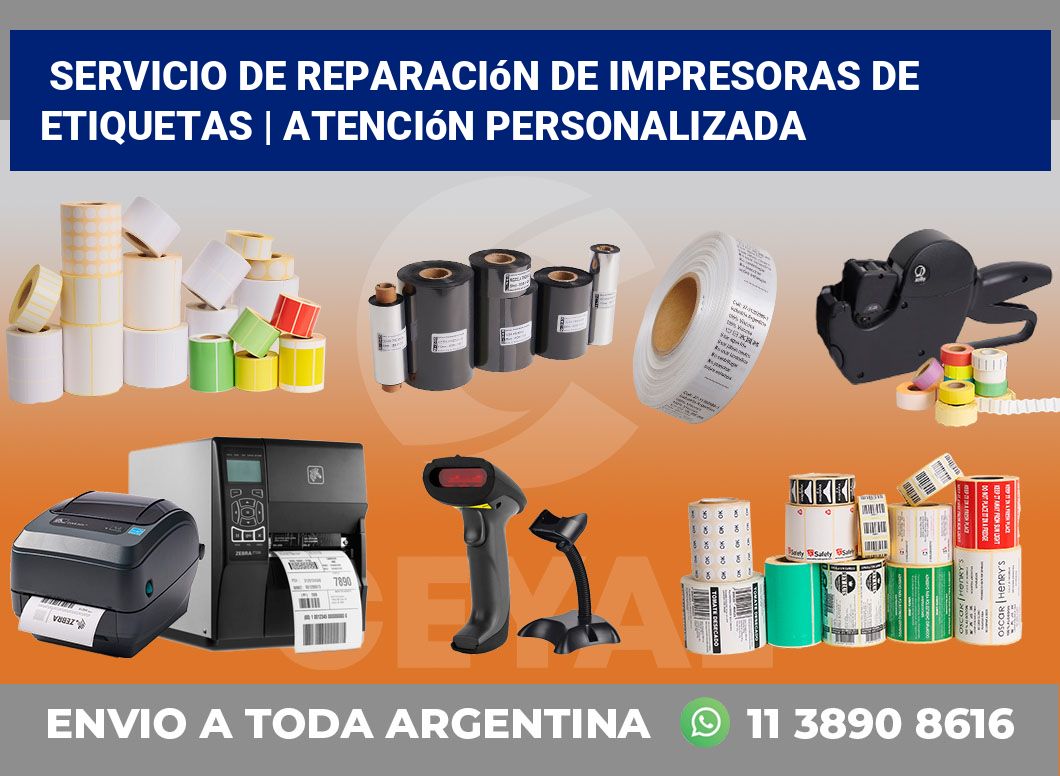 Servicio de reparación de impresoras de etiquetas | Atención personalizada