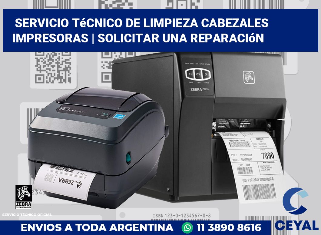 Servicio técnico de limpieza cabezales impresoras | Solicitar una reparación