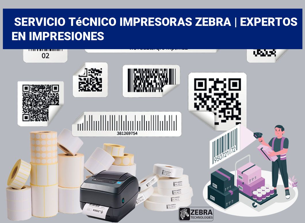 Servicio técnico impresoras Zebra | Expertos en impresiones