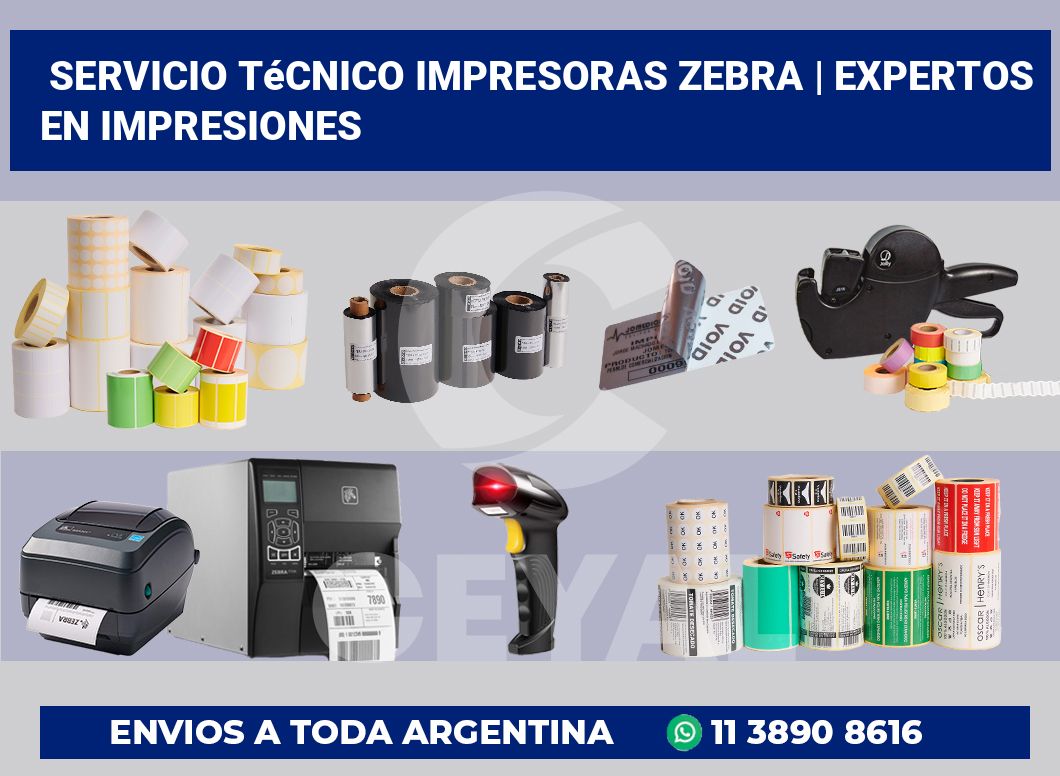 Servicio técnico impresoras Zebra | Expertos en impresiones