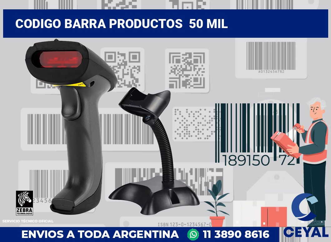 codigo barra productos 50 mil