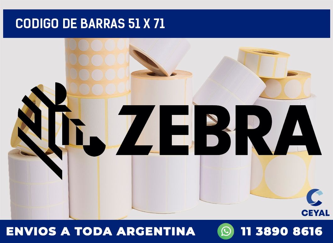 codigo de barras 51 x 71