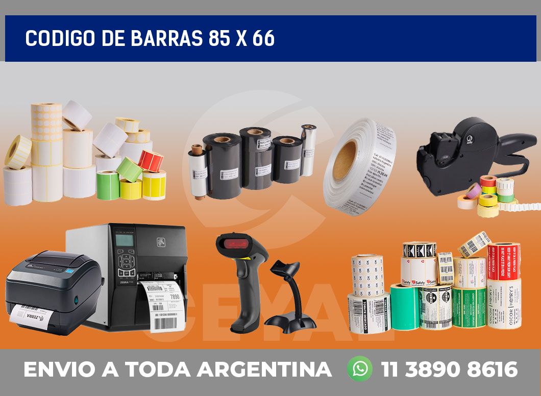 codigo de barras 85 x 66