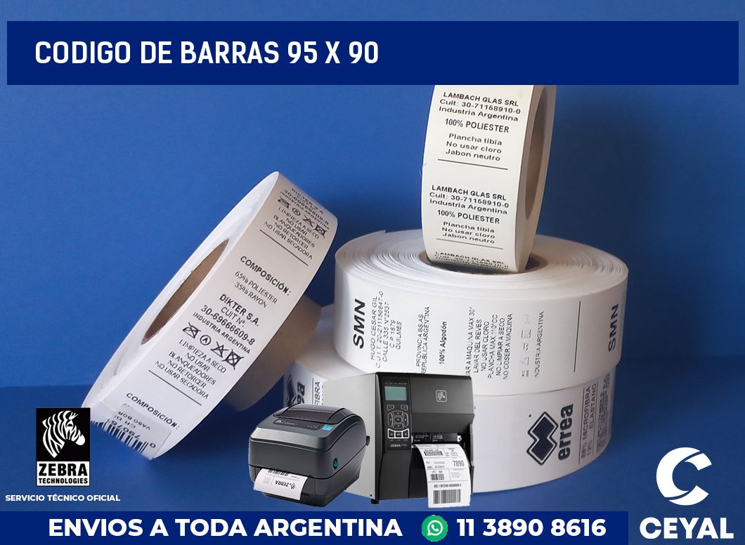 codigo de barras 95 x 90