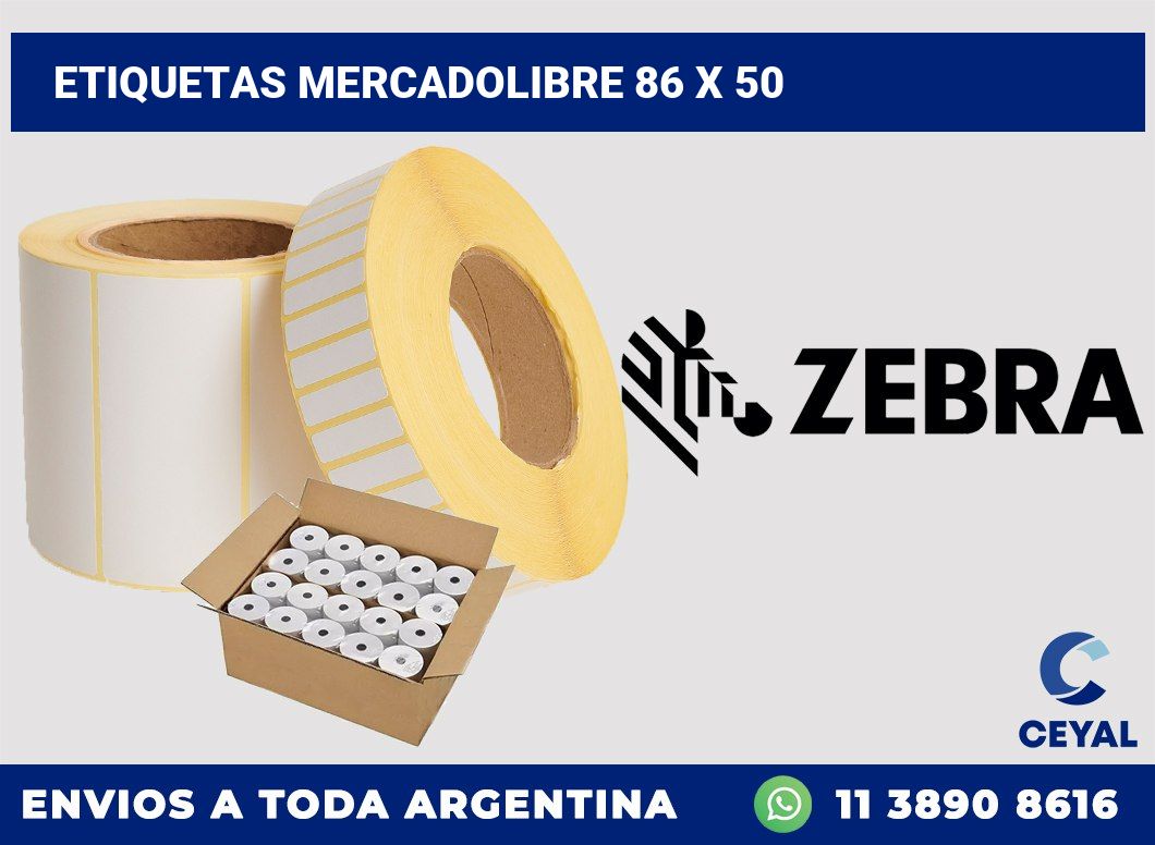etiquetas mercadolibre 86 x 50