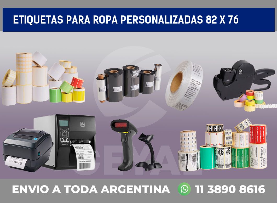 etiquetas para ropa personalizadas 82 x 76
