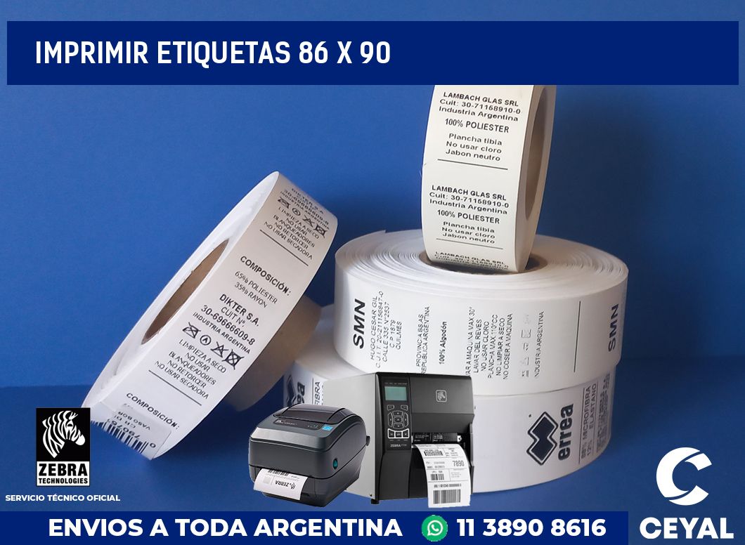 imprimir etiquetas 86 x 90