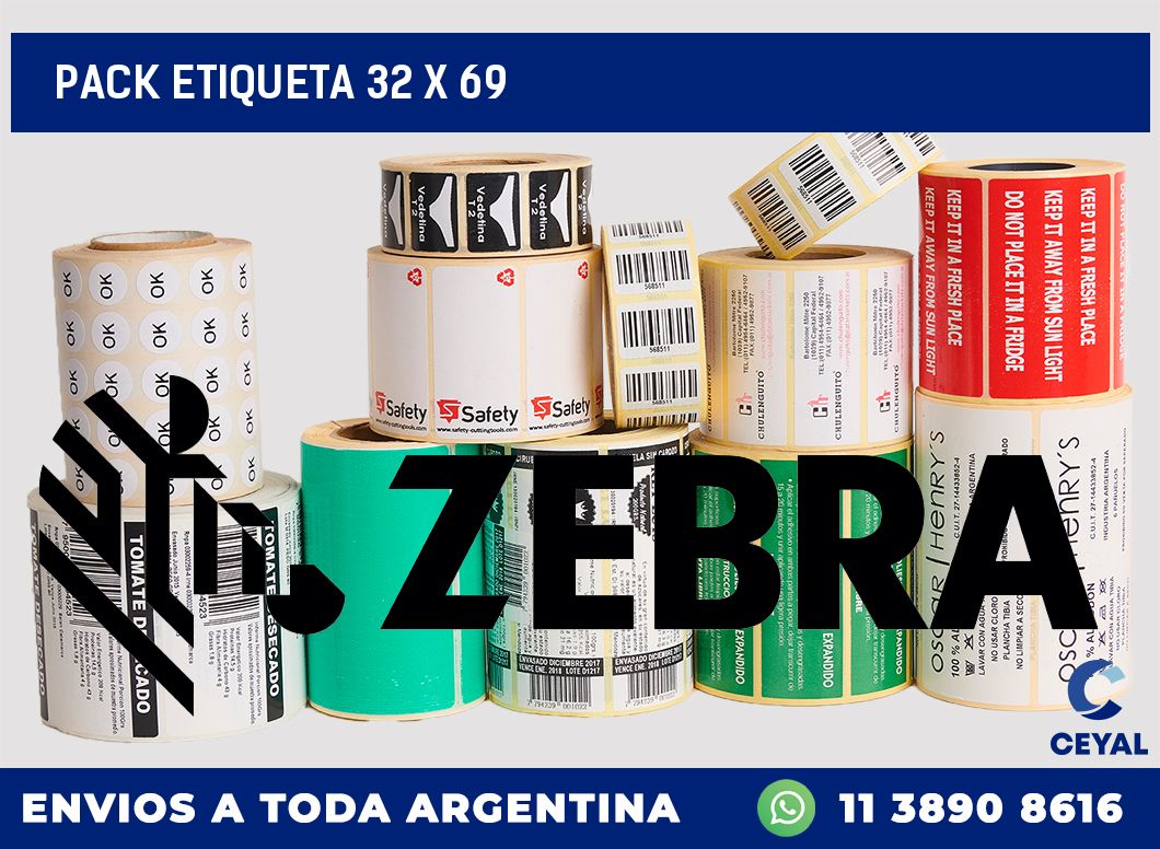 pack etiqueta 32 x 69