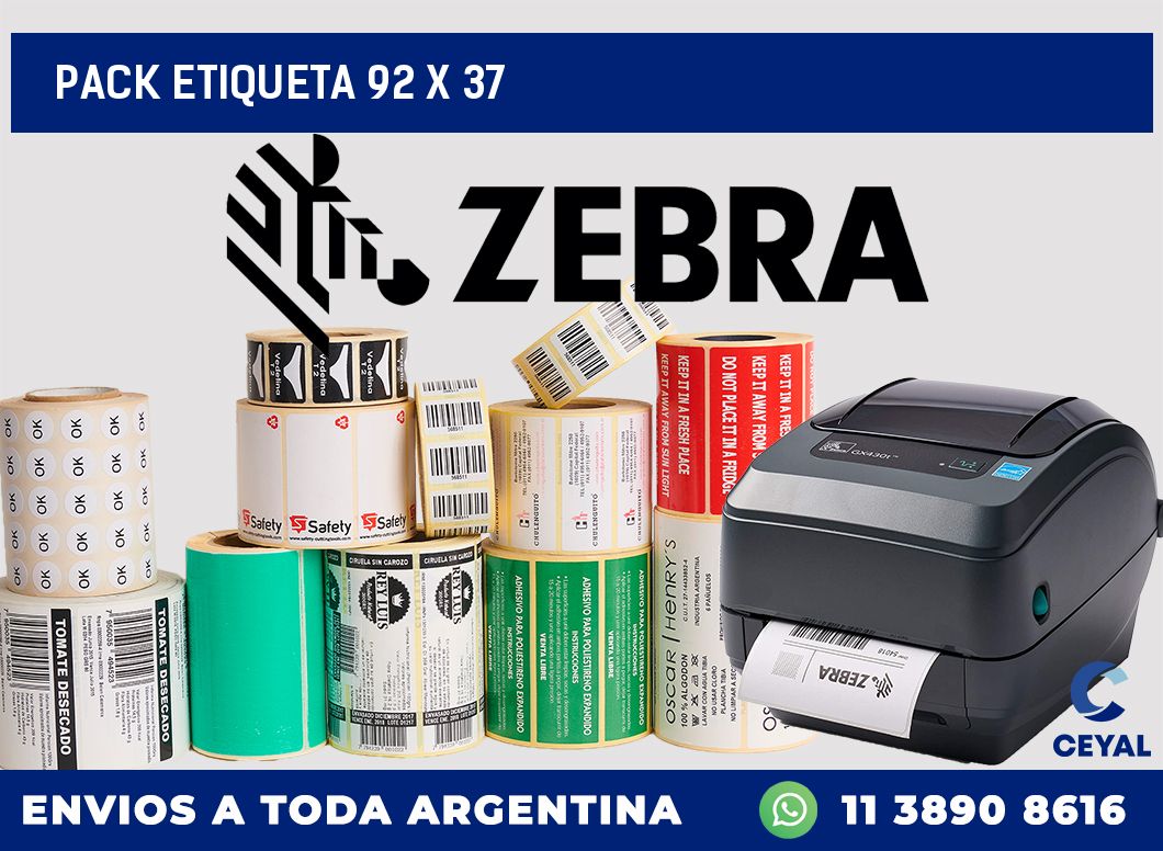 pack etiqueta 92 x 37