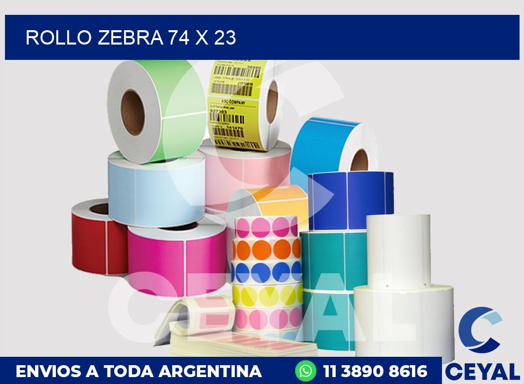 rollo zebra 74 x 23