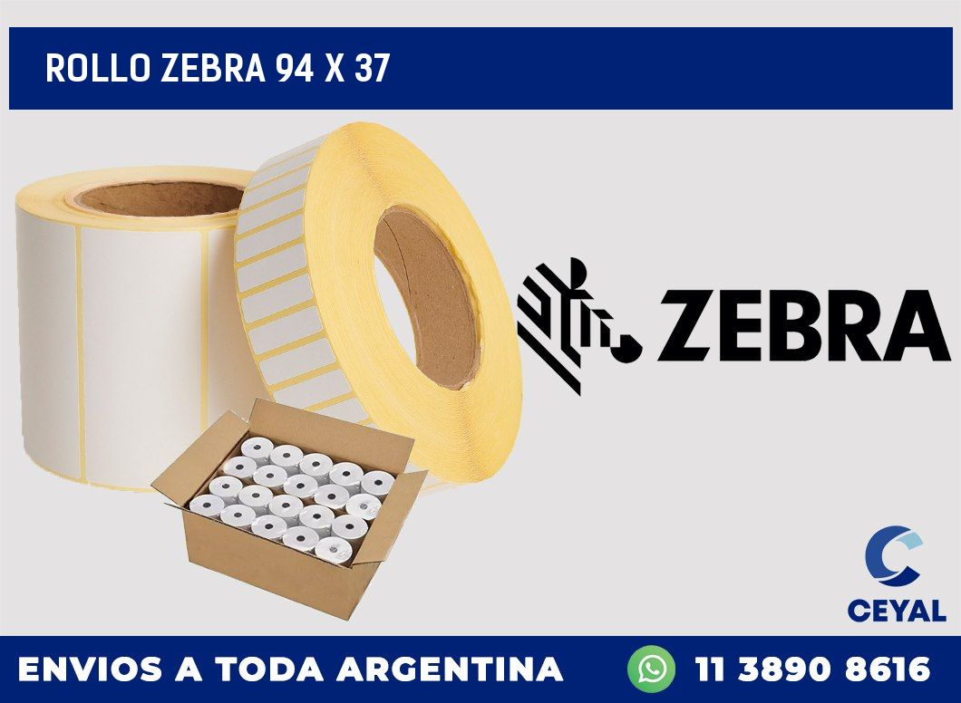 rollo zebra 94 x 37