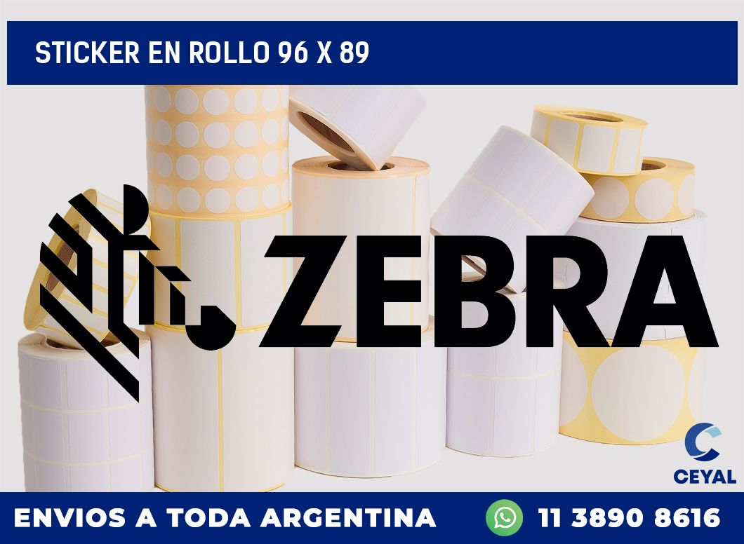 sticker en rollo 96 x 89