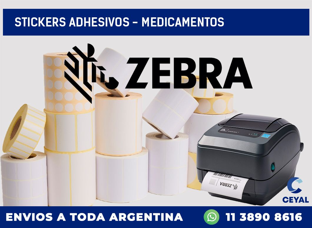 stickers adhesivos – Medicamentos