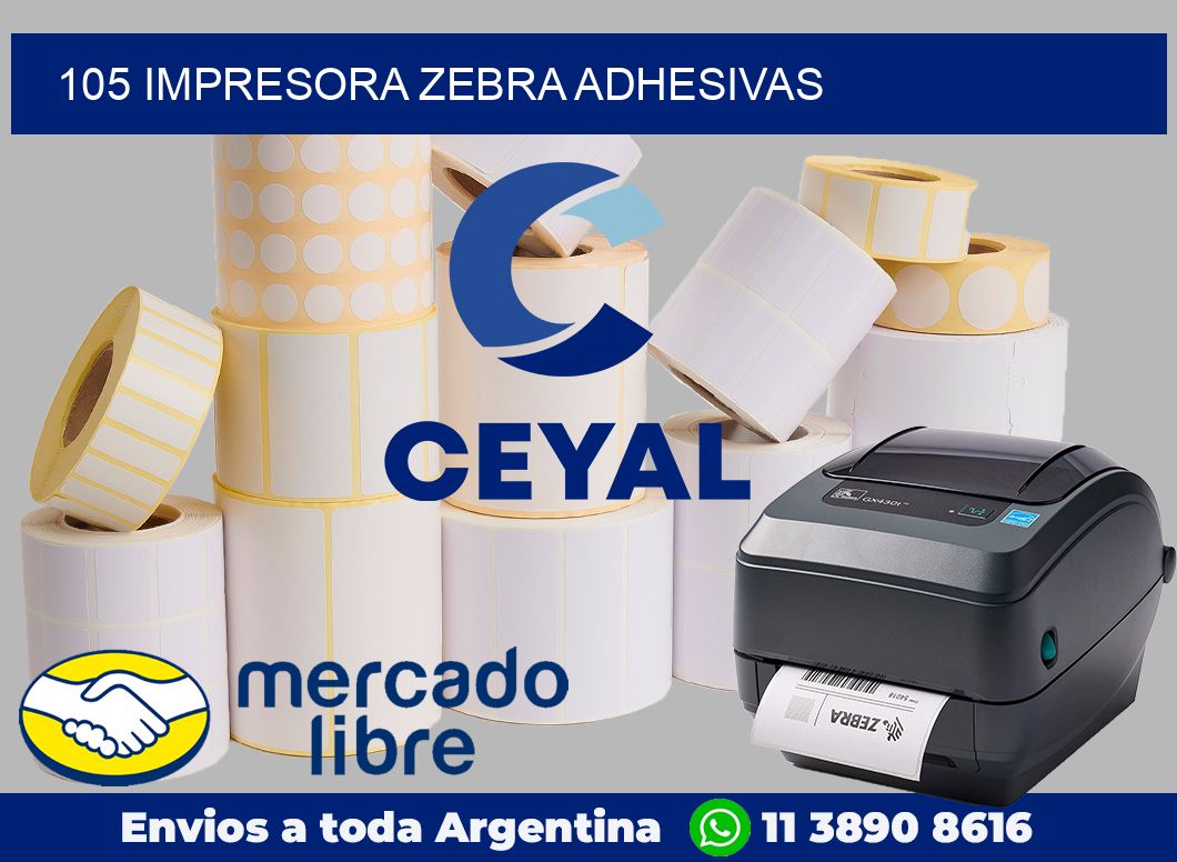 105 Impresora Zebra adhesivas